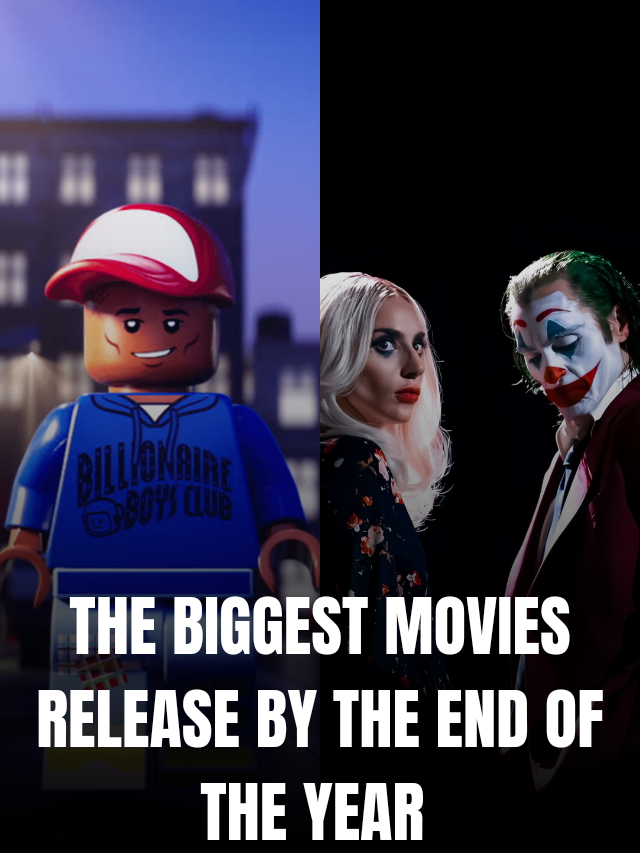 The biggest movies releasing by the end of the year